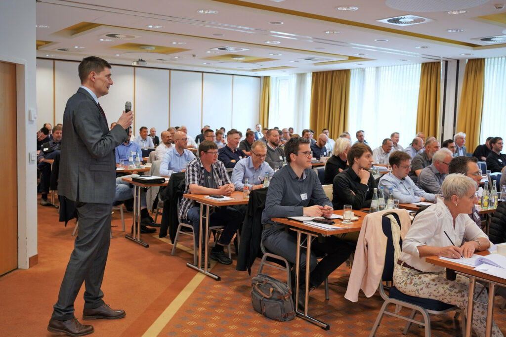 Customer-oriented and innovative - this is how simus systems presented itself at the 5th User Forum in Ettlingen. Image rights: Jürgen Schurr, free for publication with verification