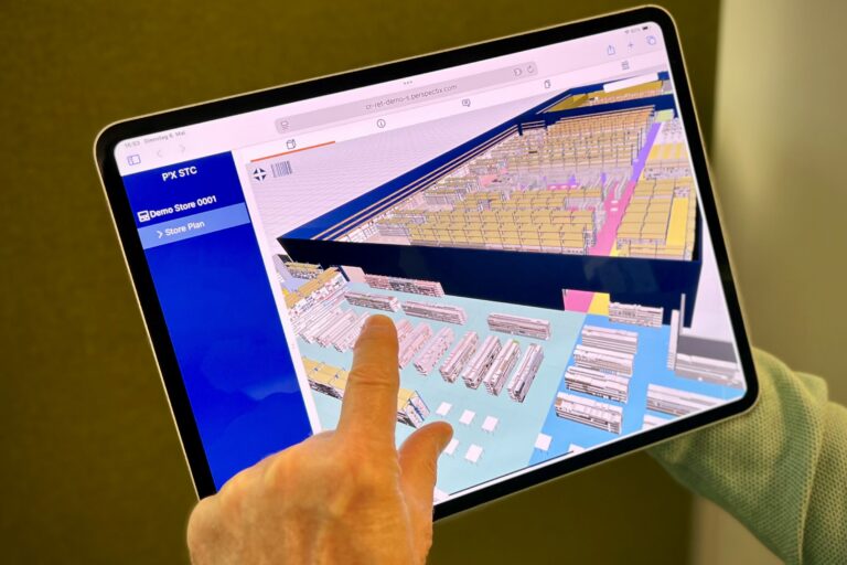Die P´X Retail Solution erweitert mit dem Store Communicator den Nutzerkreis der 3D-Planungsgrundlagen erheblich.